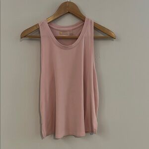 Zella Pink Racer Back Ribbed Tank Top